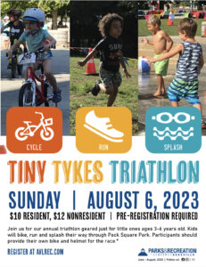 Tiny Tykes Triathlon (3-6yrs) @ Pack Square Park | Asheville | North Carolina | United States