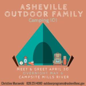 Asheville Outdoor Family-Camping 101 (Overnight Trip) @ Campsite in Mills River