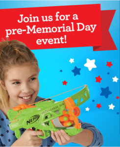 Pre-Memorial Day Event @ all area Toys R Us stores