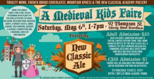 Medieval Kids Faire & New Classic Ale Release Party @ Thirsty Monk Warehouse | Asheville | North Carolina | United States