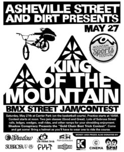 King of the Mountain BMX Street Jam/Contest @ Carrier Park | Asheville | North Carolina | United States