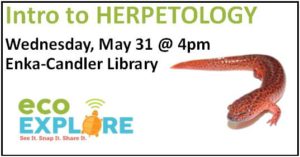 Intro to Herpetology (5-13yrs) @ Enka-Candler Branch Library  | Candler | North Carolina | United States