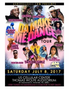 "Da Make Me Dance Tour" For The Kids @ Thomas Wolfe Auditorium | Asheville | North Carolina | United States