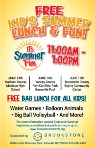 FREE Summer Lunch & Fun