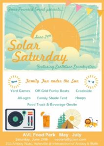 Solar Saturday! @ Asheville Food Park  | Asheville | North Carolina | United States