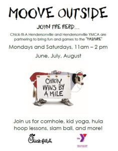 Moove Outside with Us @ Chick-fil-A Hendersonville, NC | Hendersonville | North Carolina | United States