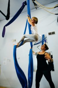 Aerial Kids -Beginner (6-12yrs) @ both Aerial Space and River Arts Ballet | Asheville | North Carolina | United States