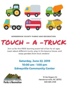 Touch a Truck @ Edneyville Community Center | Hendersonville | North Carolina | United States