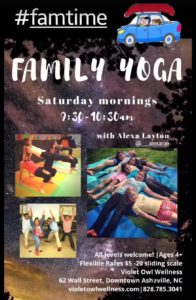 Family Yoga Classes! @ Violet Owl Wellness  | Asheville | North Carolina | United States