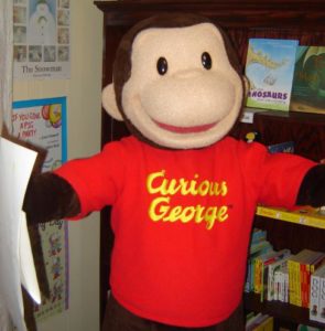 Curious George Visits! (Costume Character) @ Spellbound Children's Bookshop  | Asheville | North Carolina | United States