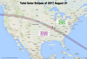 Total Solar Eclipse @ Oregon to South Carolina