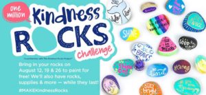 MAKE Kindness Rocks @ all area Michaels Craft stores