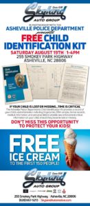 Child Identification Kit Event @ Skyland Automotive  | Asheville | North Carolina | United States