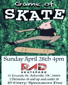 Game of SKATE @ RAD Skatepark  | Asheville | North Carolina | United States