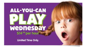 All You Can Play Wednesdays @ Chuck E. Cheese’s (Asheville, NC) | Asheville | North Carolina | United States