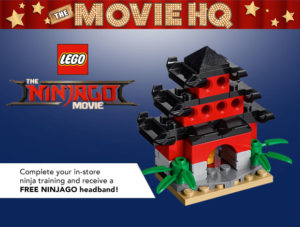 LEGO NINJAGO MOVIE building event @ all area Toys R Us stores