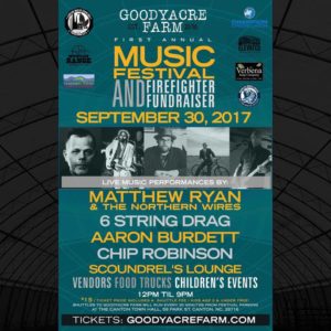 First Annual Music Festival and Firefighter Fundraiser @ GoodyAcre Farm