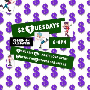 $2 Tuesdays @ Sk8t Depot  | Hendersonville | North Carolina | United States