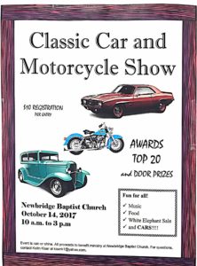 Classic Car & Motorcycle Show @ Newbridge Baptist Church | Woodfin | North Carolina | United States