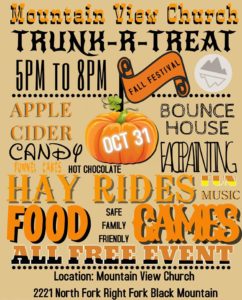 Fall Festival Trunk r Treat @ Mountain View Church  | Black Mountain | North Carolina | United States