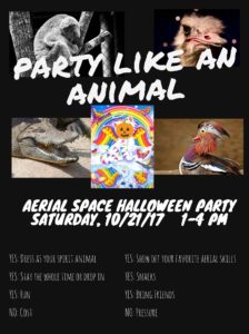 Halloween Party Open House @ Aerial Space  | Asheville | North Carolina | United States