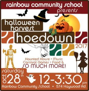 Rainbow Community School Halloween Harvest Hoedown @ Rainbow Community School | Asheville | North Carolina | United States