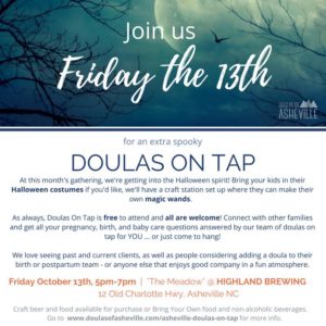 Doulas On Tap @ Highland Brewing Company  | Asheville | North Carolina | United States