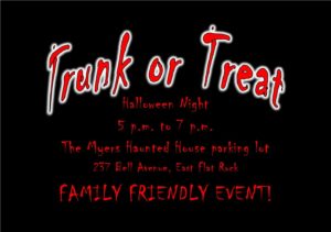 Family Friendly Trunk or Treat @ The Myers Haunted House  | East Flat Rock | North Carolina | United States