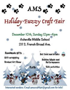 AMS Holiday Fuzzy Craft Fair @ Asheville Middle School | Asheville | North Carolina | United States