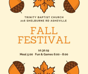 Fall Festival @ Trinity Baptist Church | Asheville | North Carolina | United States