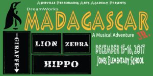 APAA Presents: Madagascar Jr @ Ira B Jones Elementary School  | Asheville | North Carolina | United States