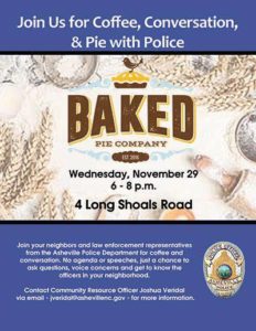 Pie with Police @ Baked Pie Company  | Arden | North Carolina | United States