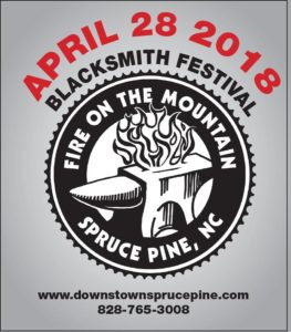 Fire on the Mountain Blacksmith Festival 2018 @ Downtown Spruce Pine