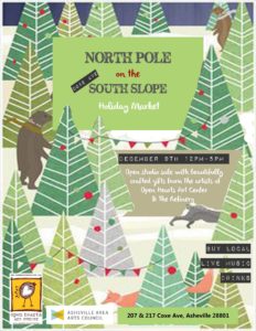 North Pole on the South Slope Holiday Market @ Asheville Area Arts Council  | Asheville | North Carolina | United States