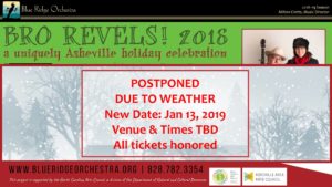 Blue Ridge Orchestra: 'Revels 2018'