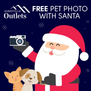 FREE Pet Photo with Santa @ Asheville Outlets | Asheville | North Carolina | United States