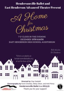 Stage Production: 'A Home for Christmas' @ East Henderson High School  | East Flat Rock | North Carolina | United States