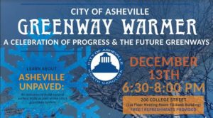 Greenway Warmer Celebration @ Buncombe County Administration Building | Asheville | North Carolina | United States