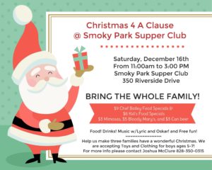 Christmas 4 A Clause @ Smoky Park Supper Club  | Asheville | North Carolina | United States