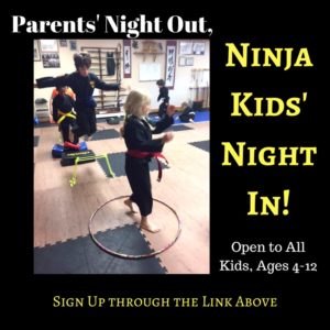 Ninja Night aka Parent's Night Out (4-12yrs) @ Kasumi Mountain Martial Arts | Asheville | North Carolina | United States