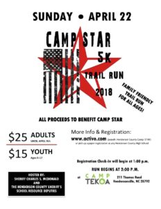 Camp STAR 5k Trail Run @ Camp Tekoa  | Hendersonville | North Carolina | United States