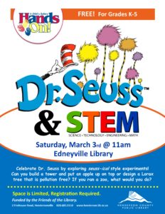 Dr. Seuss and STEM (K-5th Grade) @ Haywood County Libraries