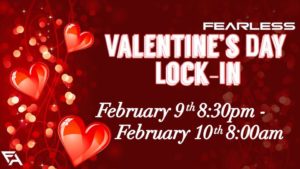 Valentine's Day Lock-In @ Fearless Athletics  | Arden | North Carolina | United States