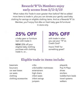 Trade-In Event @ Babies R Us