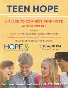 'Teen Hope' Meetup: A place to connect, find hope, and support