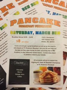 Pancake Breakfast Fundraiser @ Chili's Restaurant | Arden | North Carolina | United States