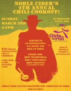 GOTR WNC Chili Cook Off @ Noble Cider  | Asheville | North Carolina | United States