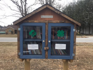 Dedication for the New Little Free Library @ Dana Community Park | Flat Rock | North Carolina | United States