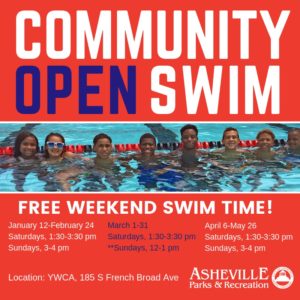 FREE Community Family Swim @ YWCA Indoor Pool | Asheville | North Carolina | United States