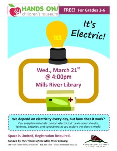 It's Electric! (3rd-6th Grade) @ Mills River Public Library | Mills River | North Carolina | United States